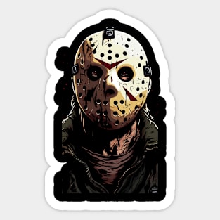 Friday the 13th: Jason Voorhees Sticker